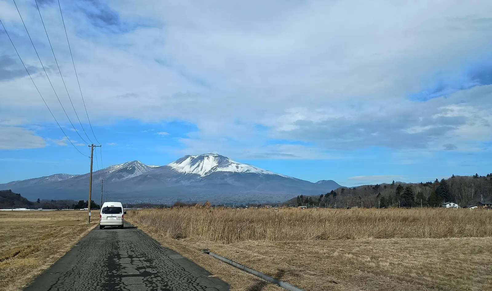 The Asama Volcano from Karuizawa
